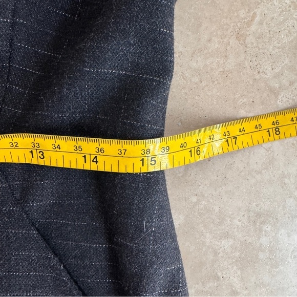 Theory Black Window Pane Sleeveless Virgin Wool Sheath Womens Size 8 - Picture 11 of 16